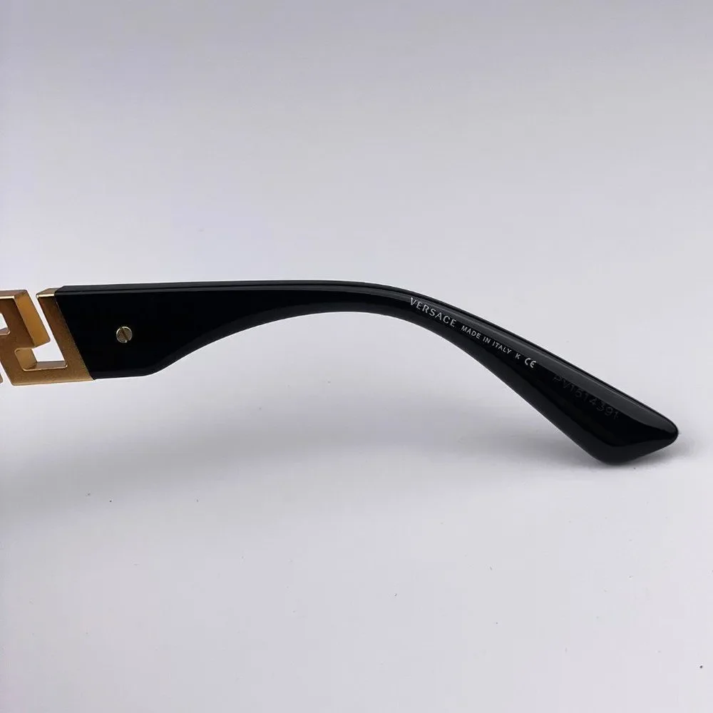 Versace VE4418 GB1/87 Sunglasses Black Gray Square Women - Picture 6 of 10